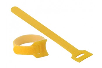 Double Sided Velcro Strap 150x12mm - YELLOW